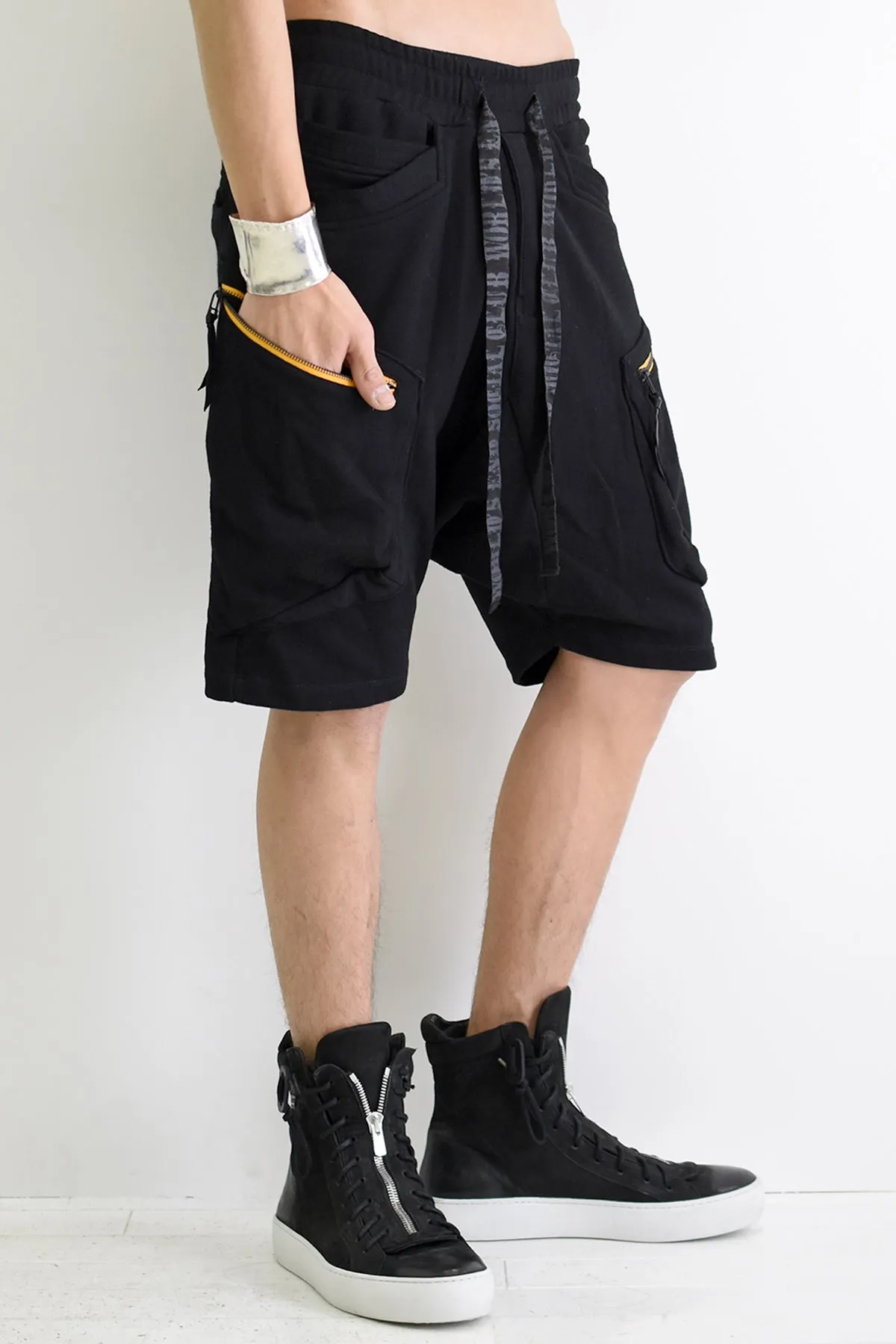 1901-PT13 Cotton Cargo SRL Shorts Black
