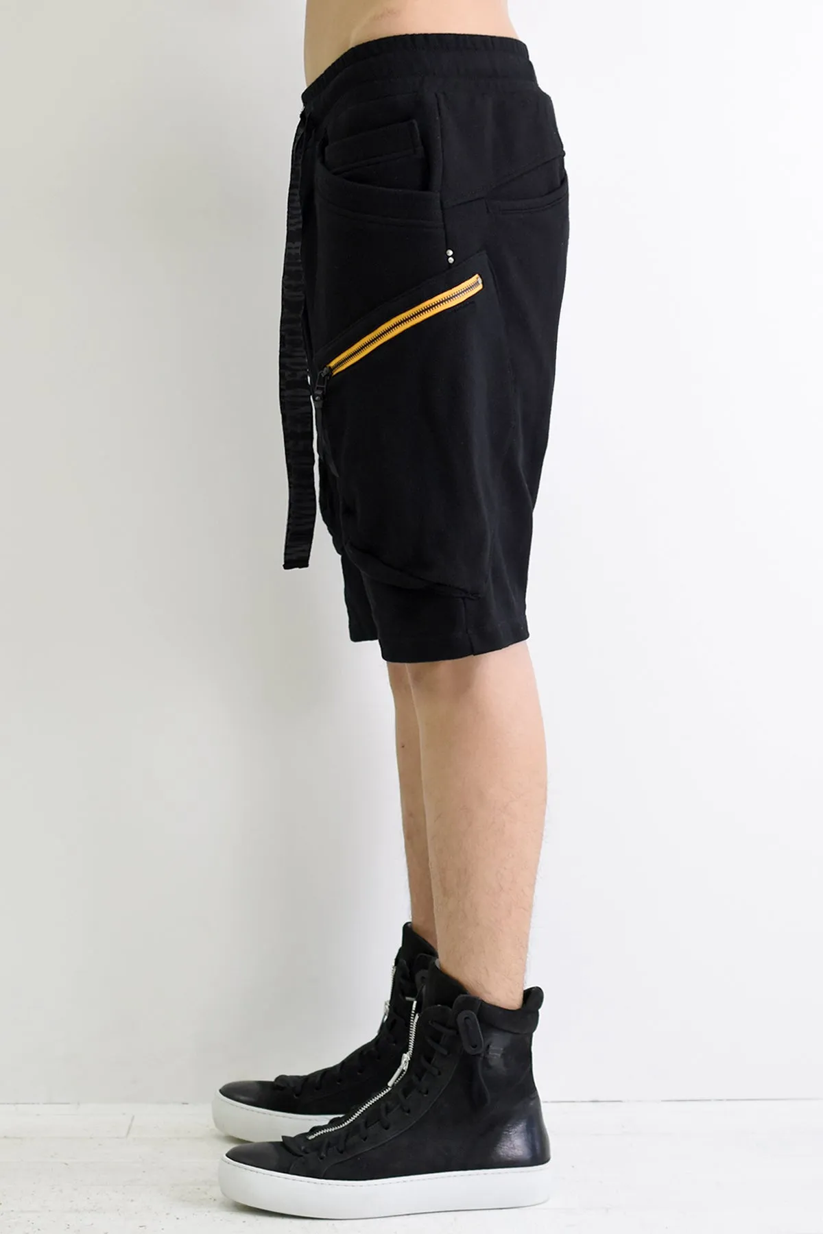 1901-PT13 Cotton Cargo SRL Shorts Black