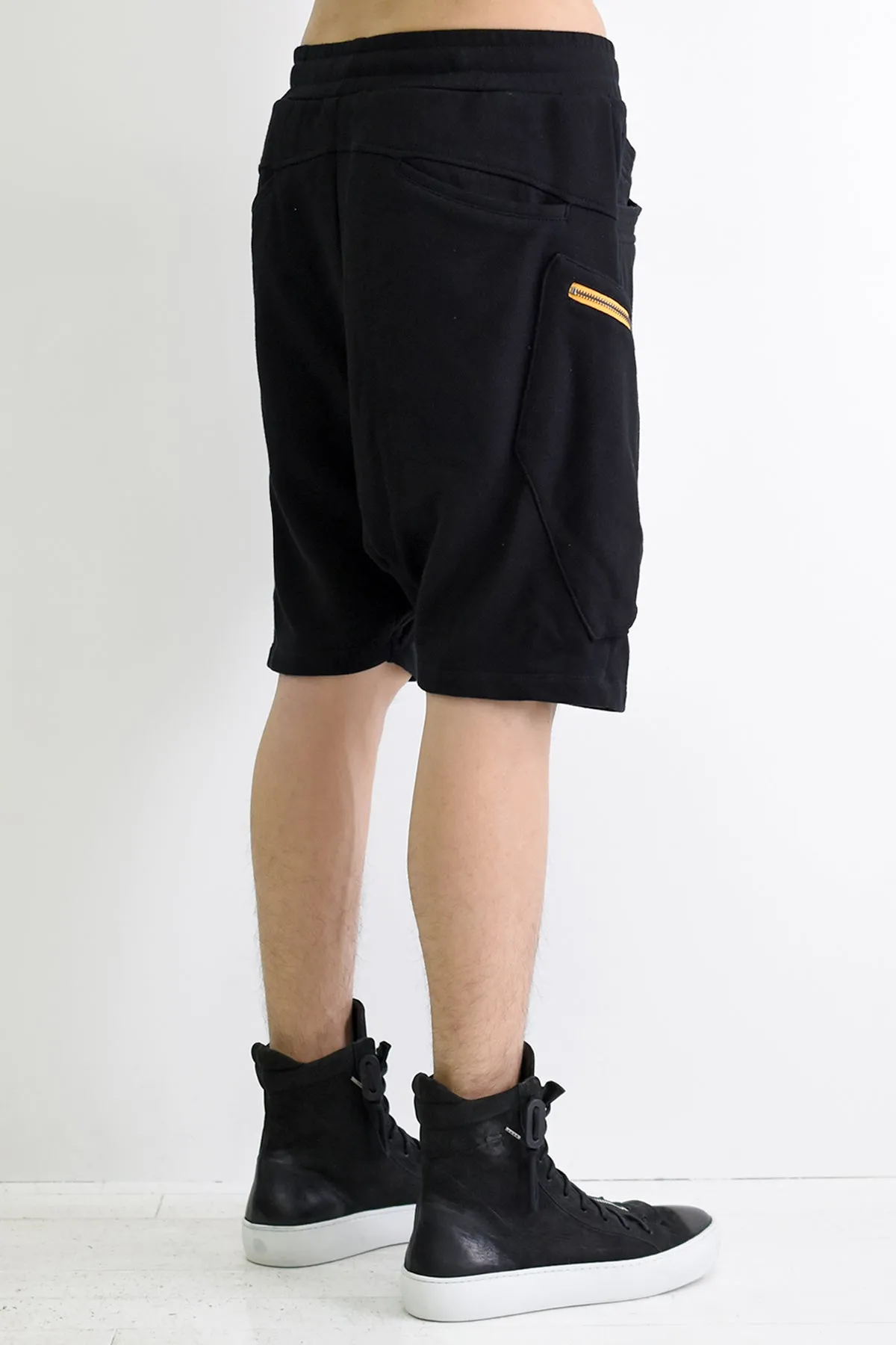 1901-PT13 Cotton Cargo SRL Shorts Black