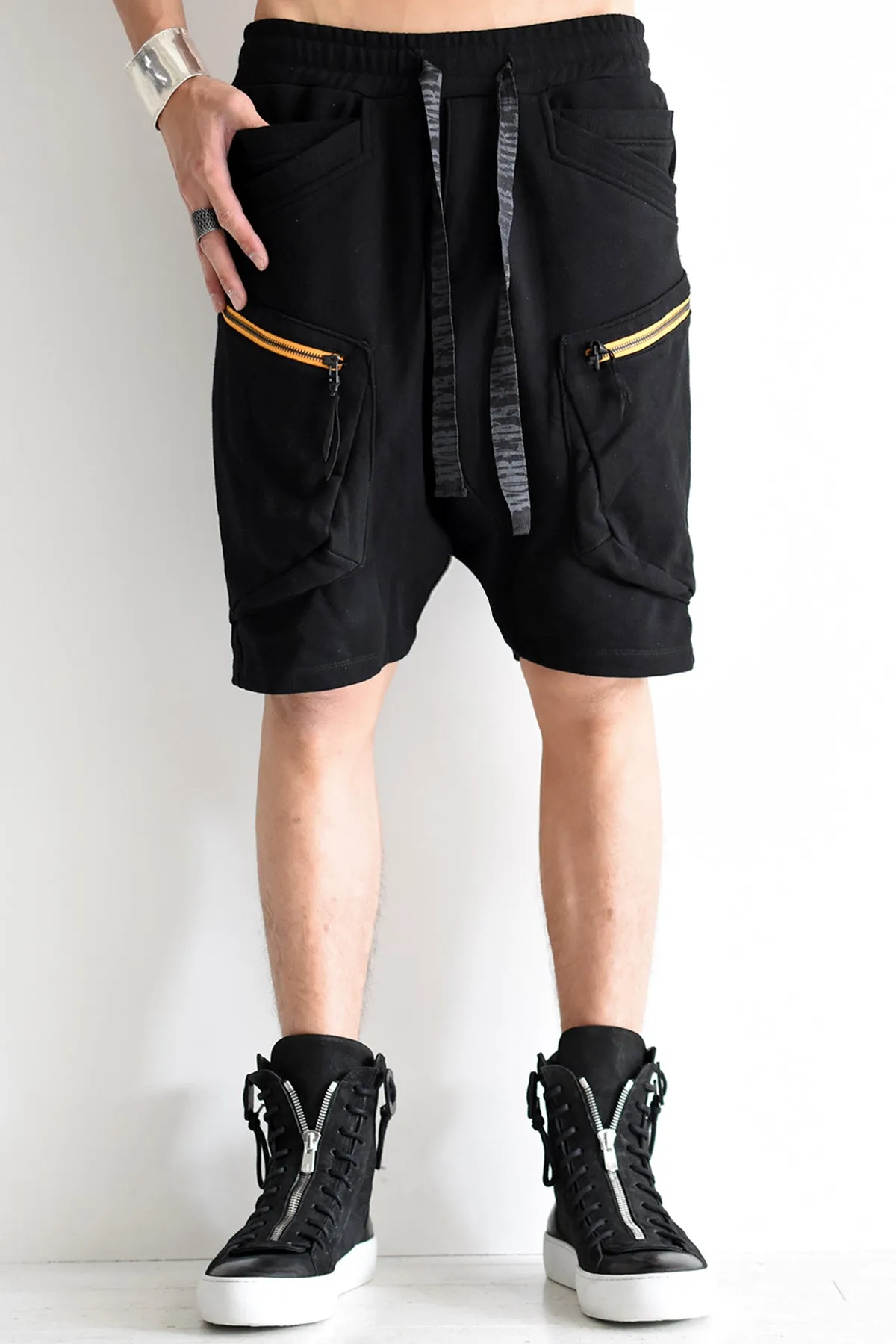 1901-PT13 Cotton Cargo SRL Shorts Black