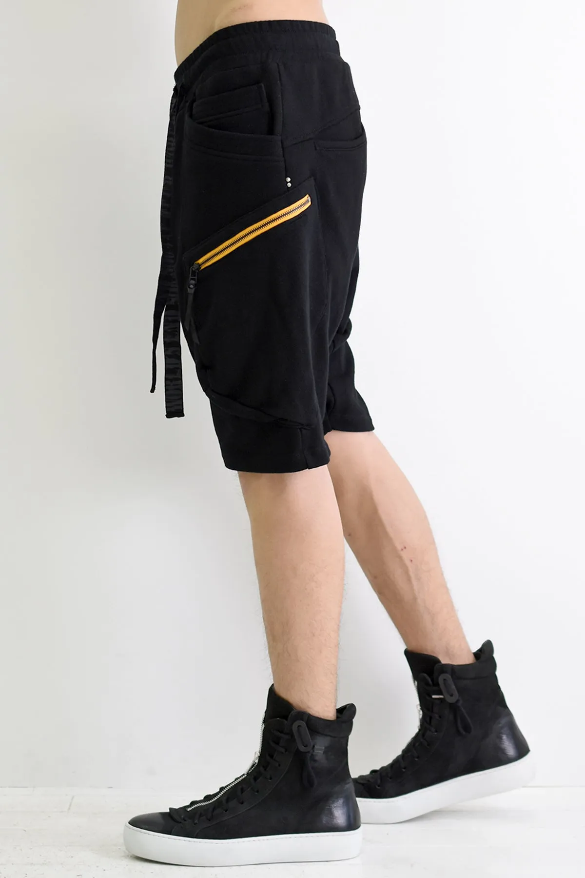 1901-PT13 Cotton Cargo SRL Shorts Black