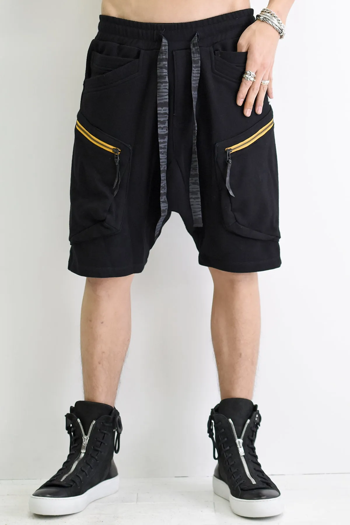 1901-PT13 Cotton Cargo SRL Shorts Black