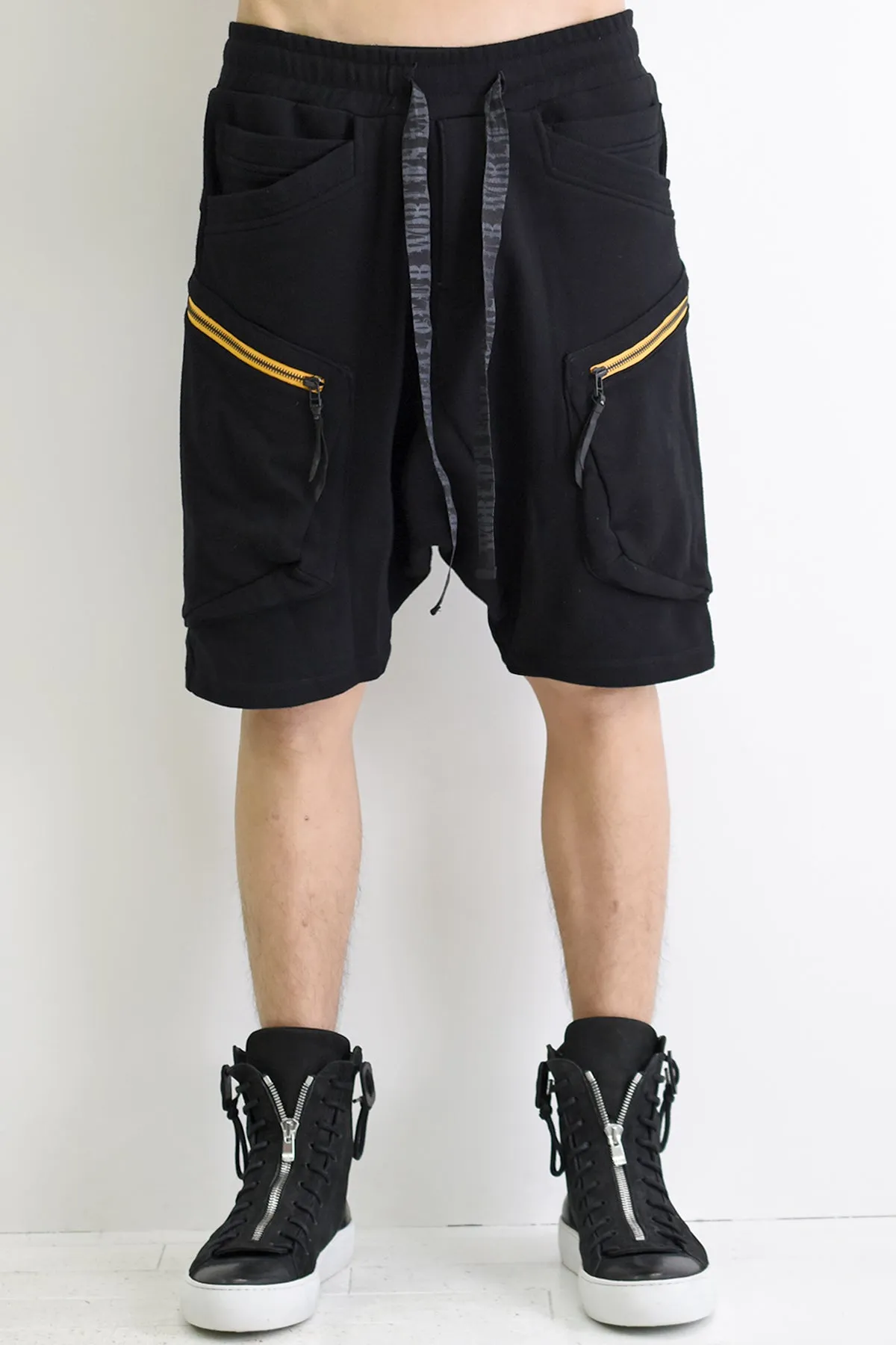 1901-PT13 Cotton Cargo SRL Shorts Black