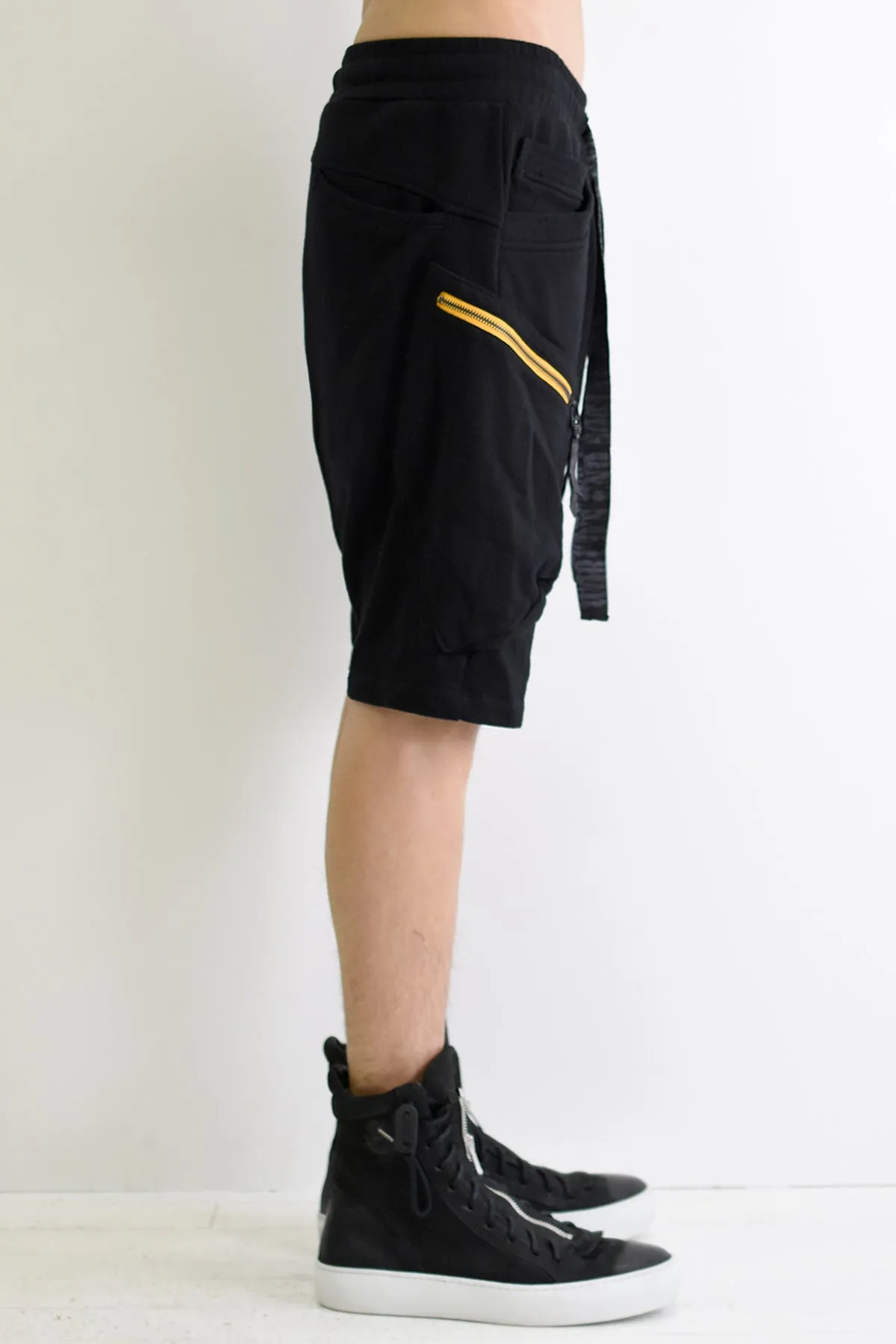 1901-PT13 Cotton Cargo SRL Shorts Black