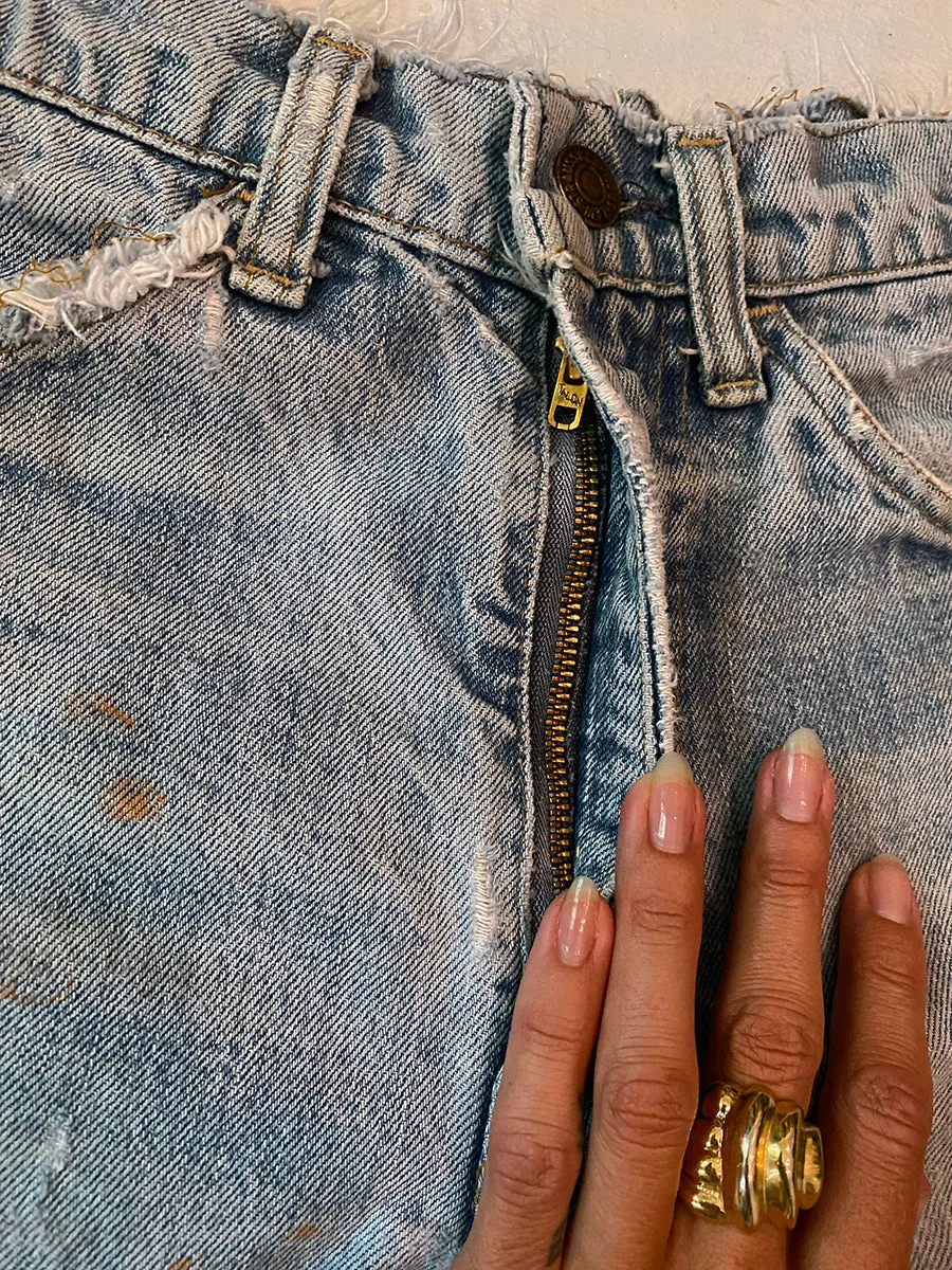 1970's Patched Levi's Cut Offs
