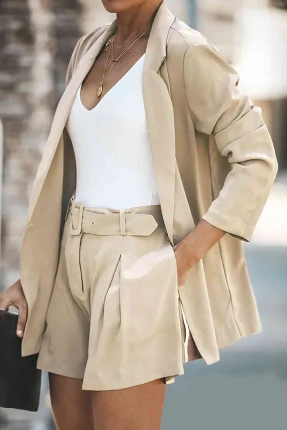 2 Classic Double Breast Suit w/ Shorts (S - 2X)