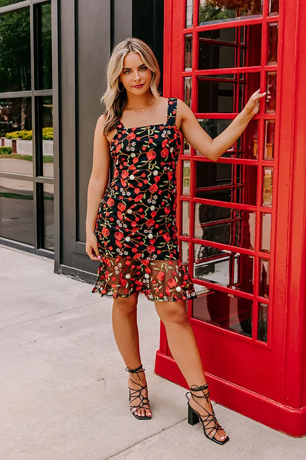 A Dreamy Escape Embroidered Midi
