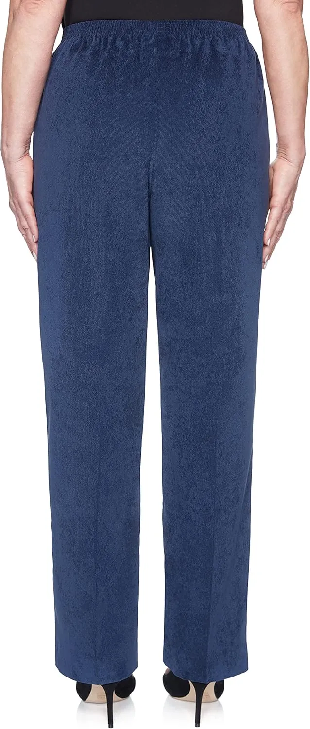 Alfred Dunner Women's Classic Corduroy Pull-on Average Length Pant