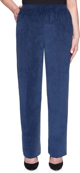 Alfred Dunner Women's Classic Corduroy Pull-on Average Length Pant
