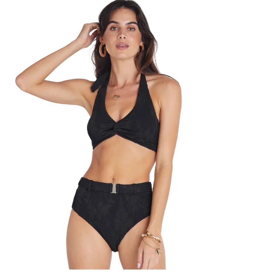 Aqua Blu Elleni Bikini Top A22012BB - Raven Navy