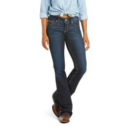 Ariat Women's R.E.A.L. Mid Rise Arrow Fit Jocelyn Boot Cut Jean