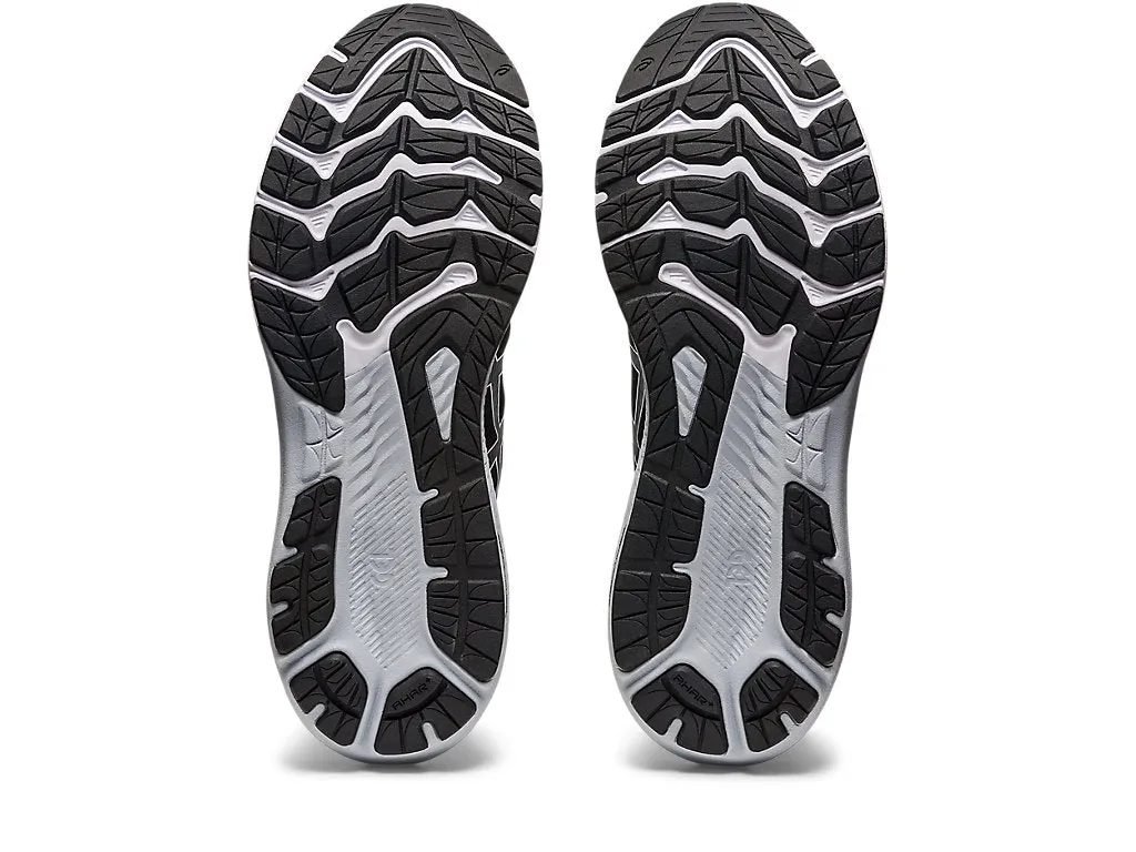 Mens ASICS GT-2000 11 Running Shoes - Black/White, Lightweight and Supportive