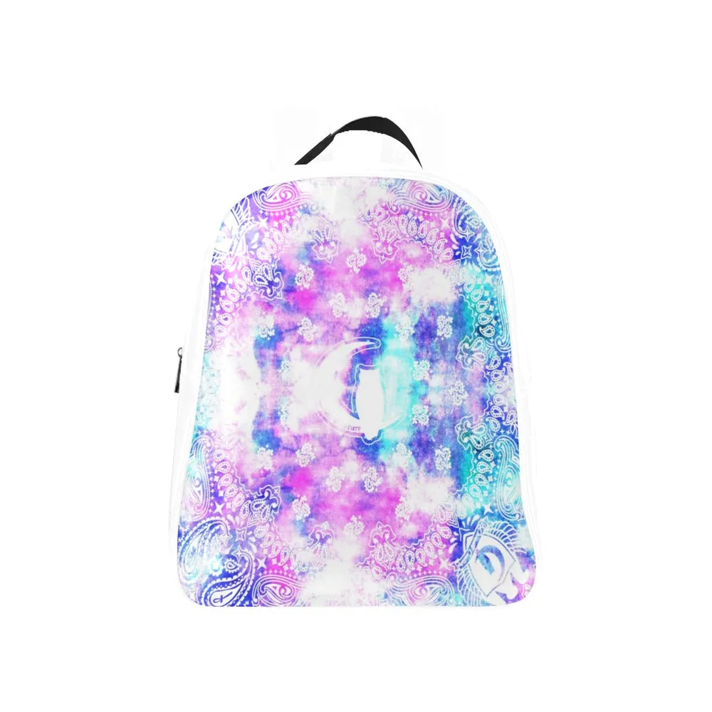 BANDANA COLORFULL School Backpack (Medium)