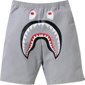 BAPE Shark Beach Shorts 'Grey', gray