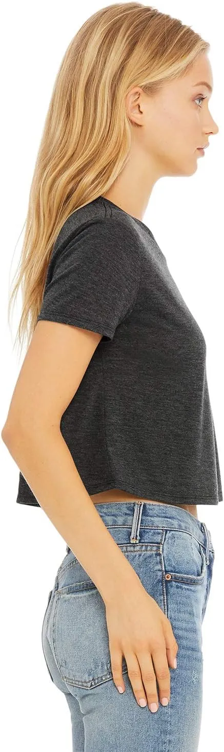 Bella Canvas - Womens Flowy Crop Tee - 8882