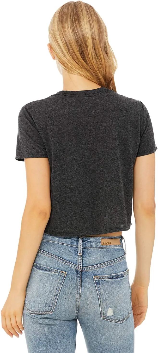 Bella Canvas - Womens Flowy Crop Tee - 8882