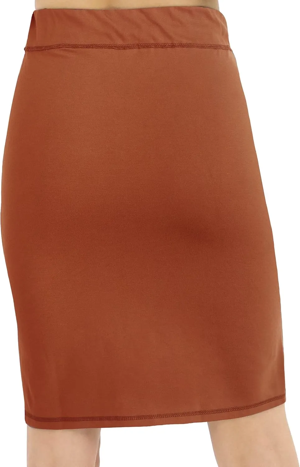 BENANCY Women's High Waist Stretch Pencil Skirt with Pockets