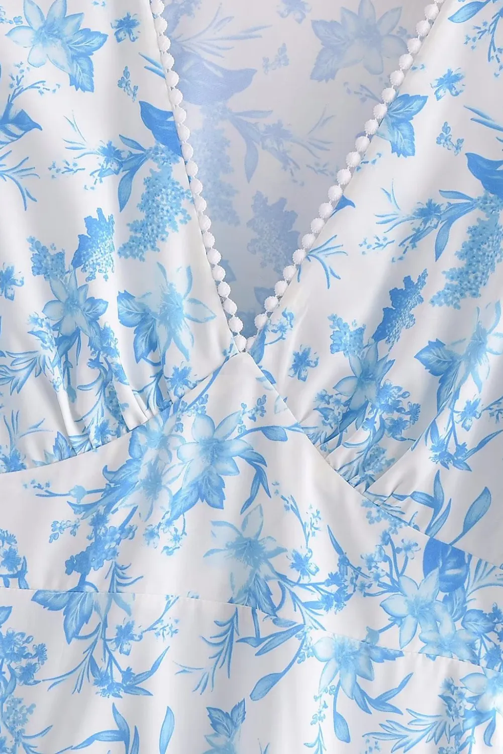 'Bernice' V-Neck Floral Printed Dress
