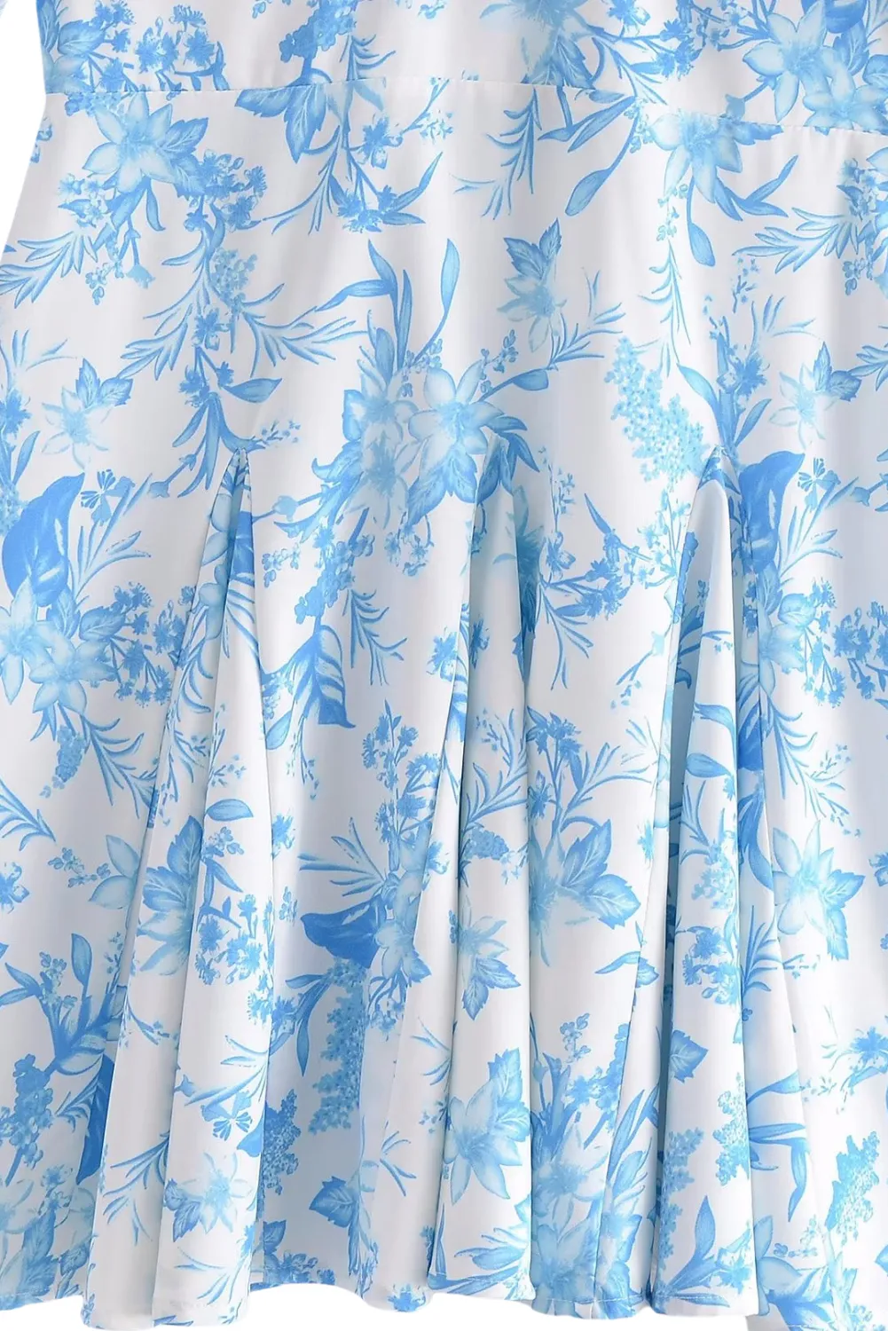 'Bernice' V-Neck Floral Printed Dress