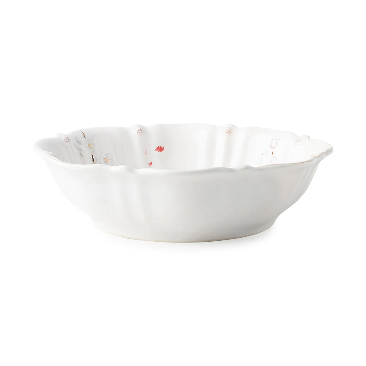 Berry & Thread Floral Sketch 13" Serving Bowl - Cherry Blossom