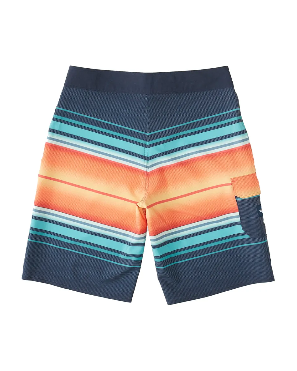 Billabong Boys' All Day Stripe Pro Performance 16" Boardshorts