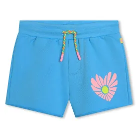 Blue Heart Graphic Shorts
