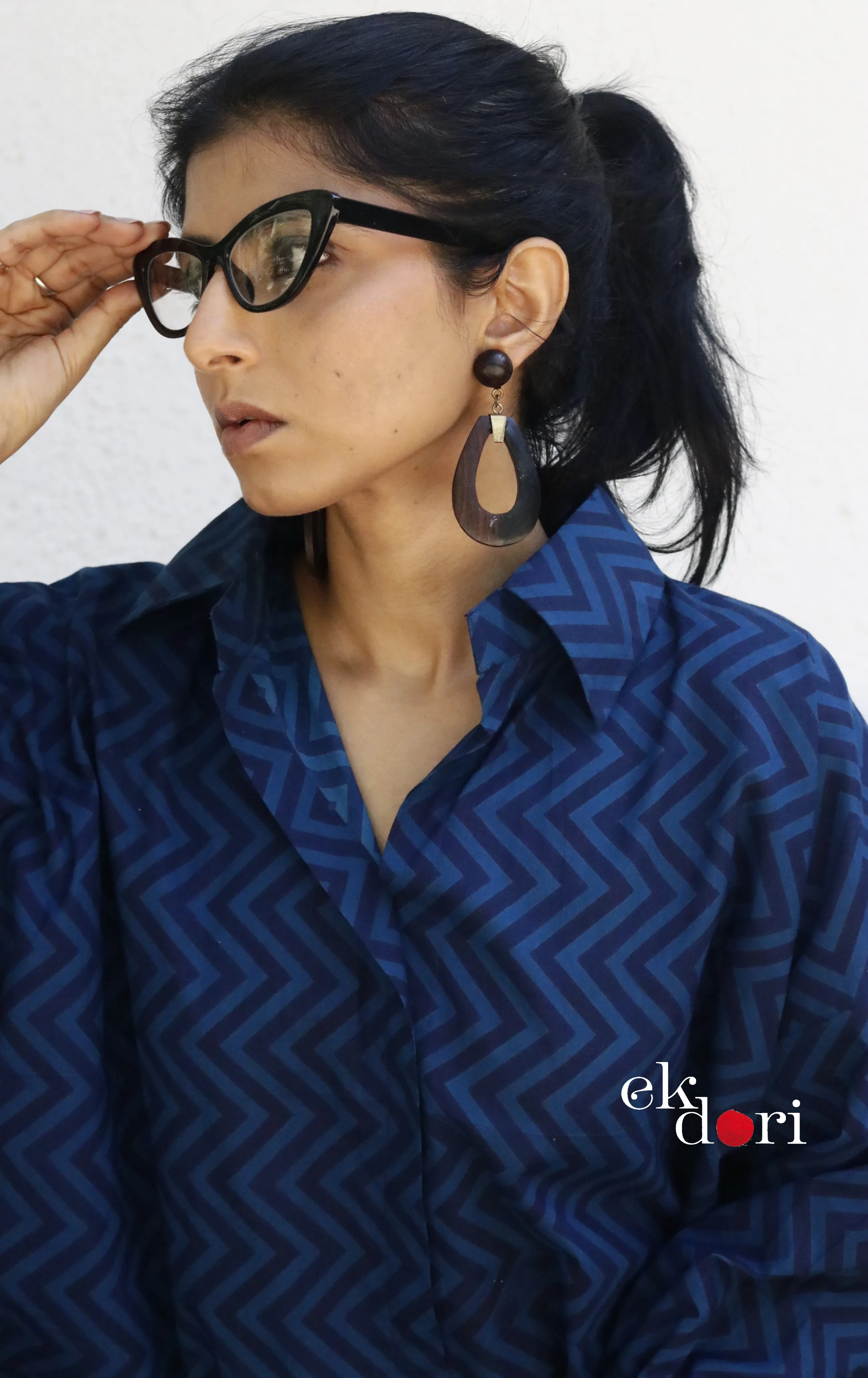 Blue Tucan Cotton Co-ord Set : Buy Kurta Palazzo Cotton Co-ord Set
