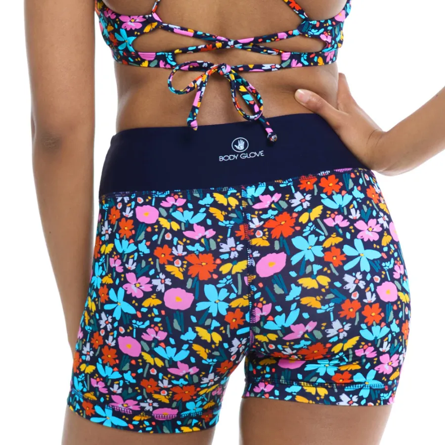 Body Glove Speedy Performance Fit Cross-Over Shorts 39-600663 - Vivid Field Indigo