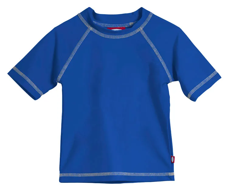 Boys UPF 50  Short Sleeve Rashguard | Royal Blue