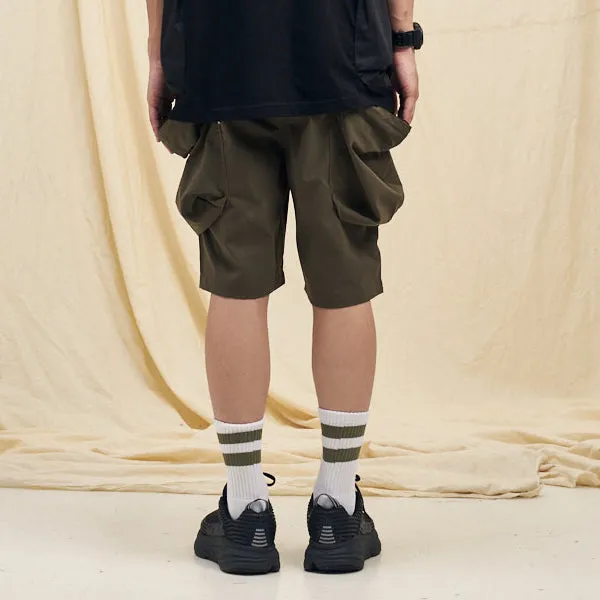 Boysnextdoor Pocket Shorts Green