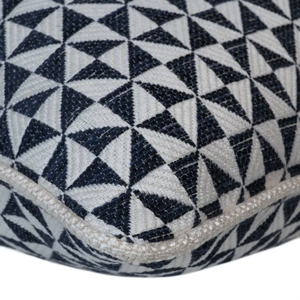 Bruton Navy Cushion - Andrew Martin