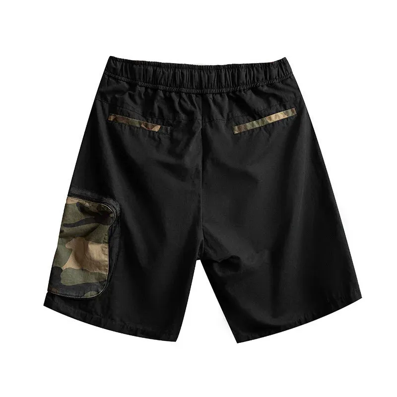 Camo Patch Cargo Shorts