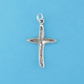 Carved Cross Charm