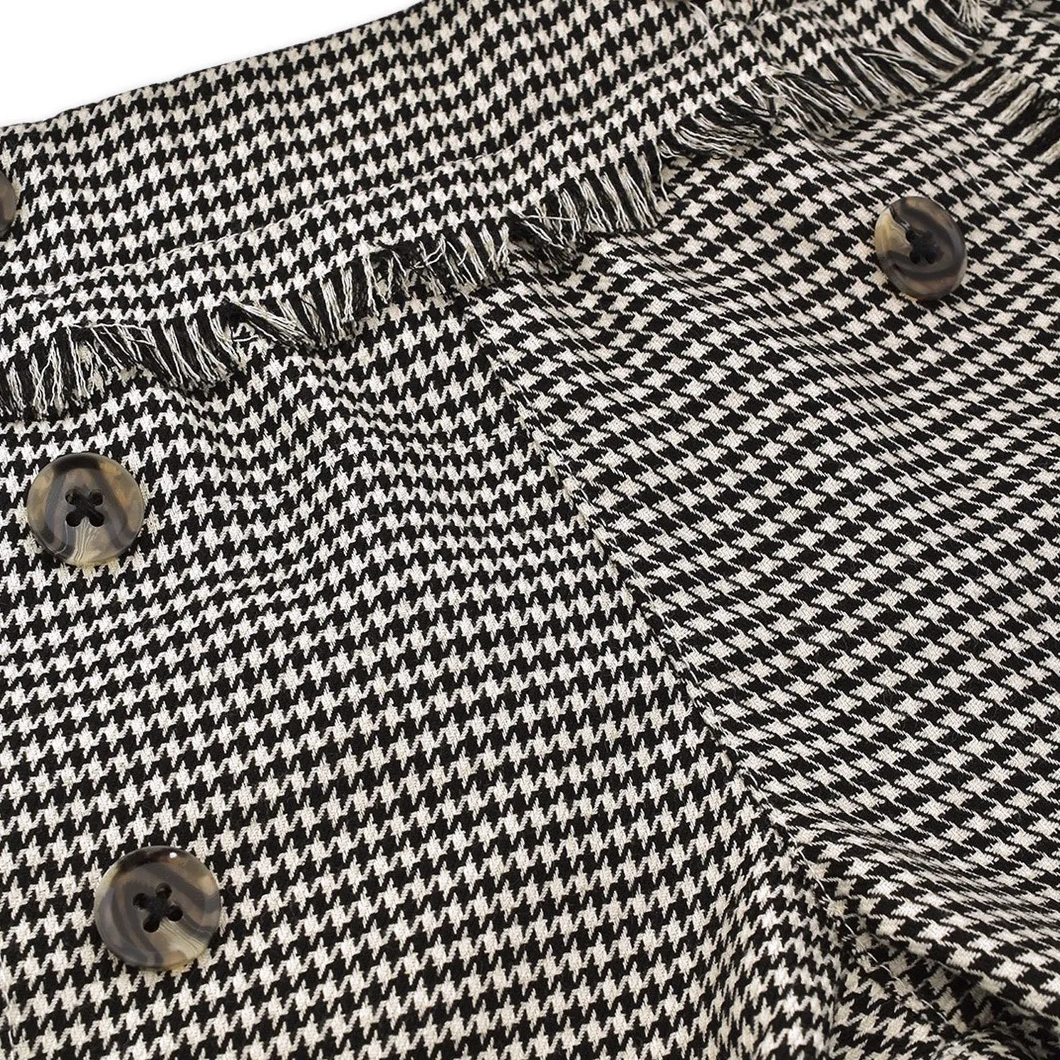 Checkered Frill Shorts