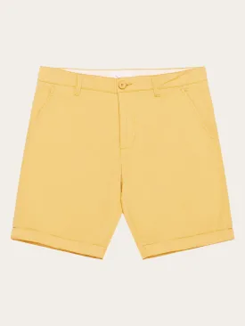 CHUCK regular chino poplin shorts - Olivenite