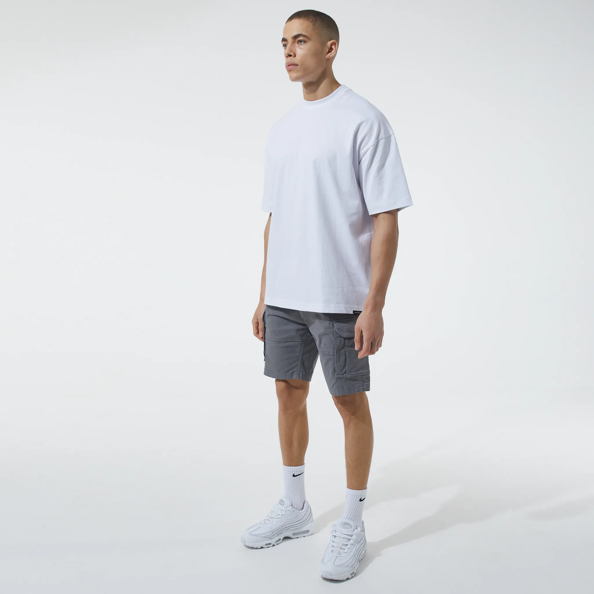 Classic Cargo Short | Washed Grey