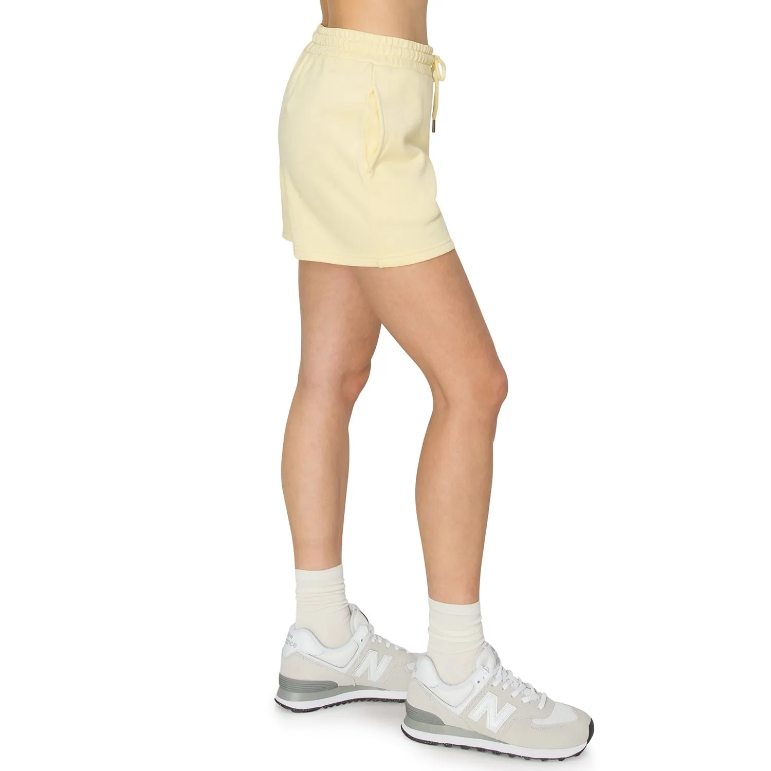 Cloud Fleece Sweatshorts - Lemongrass Yellow