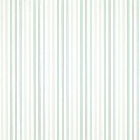 Cornish Stripe Grey Green Wallpaper