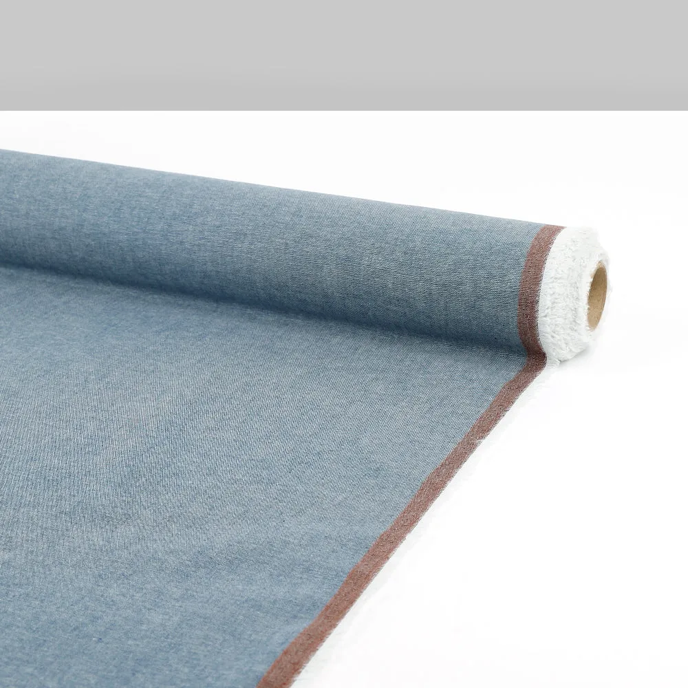 Cotton Chambray - Weldon Blue (remnant)