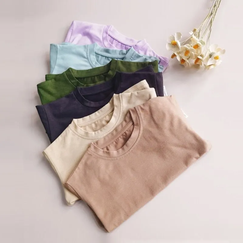 Cotton Unisex Tshirt and Shorts Set