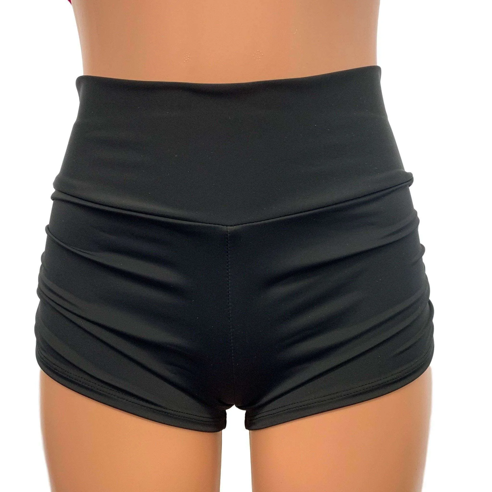 DESIGN YOUR OWN Ruched Booty Shorts - CHOOSE your RISE