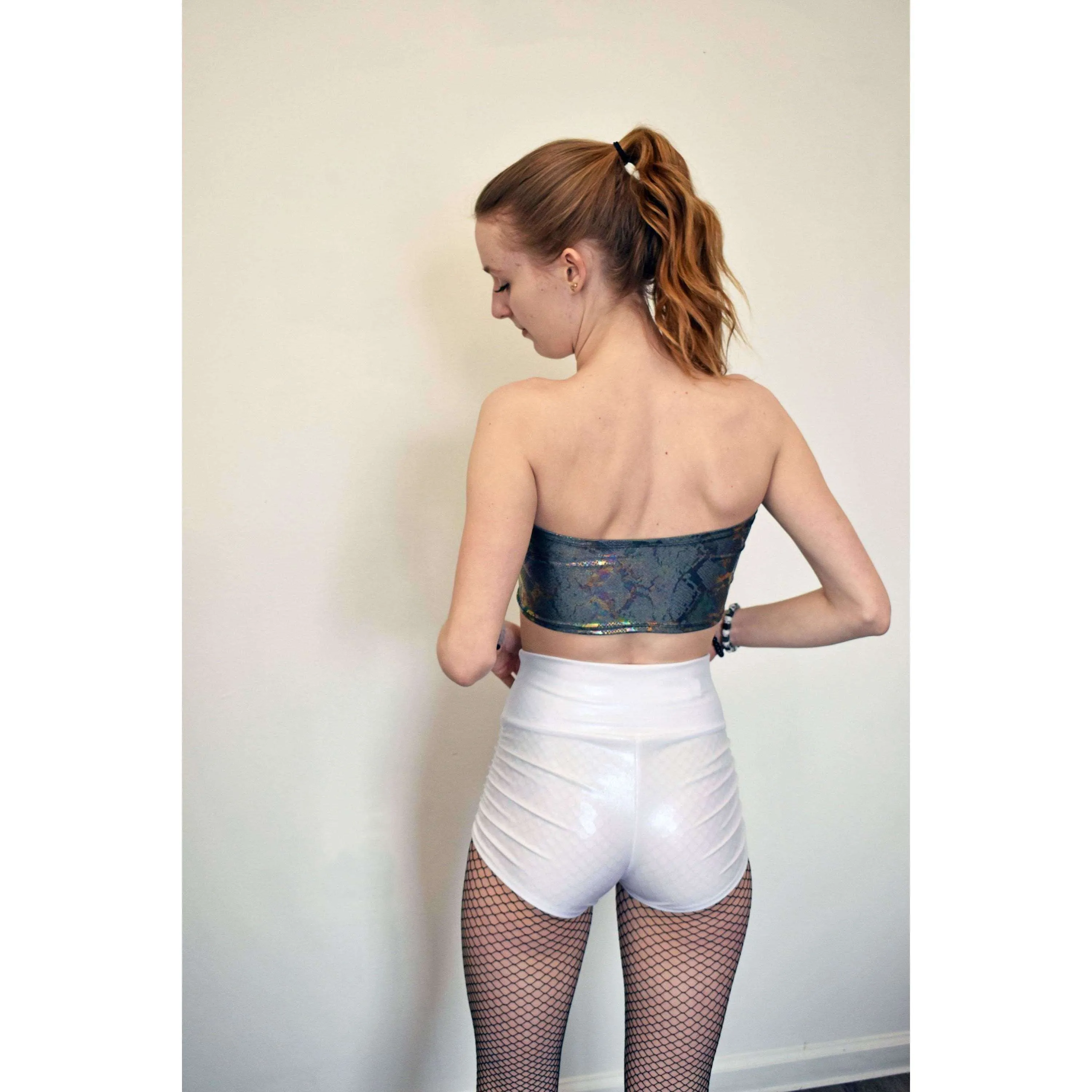 DESIGN YOUR OWN Ruched Booty Shorts - CHOOSE your RISE