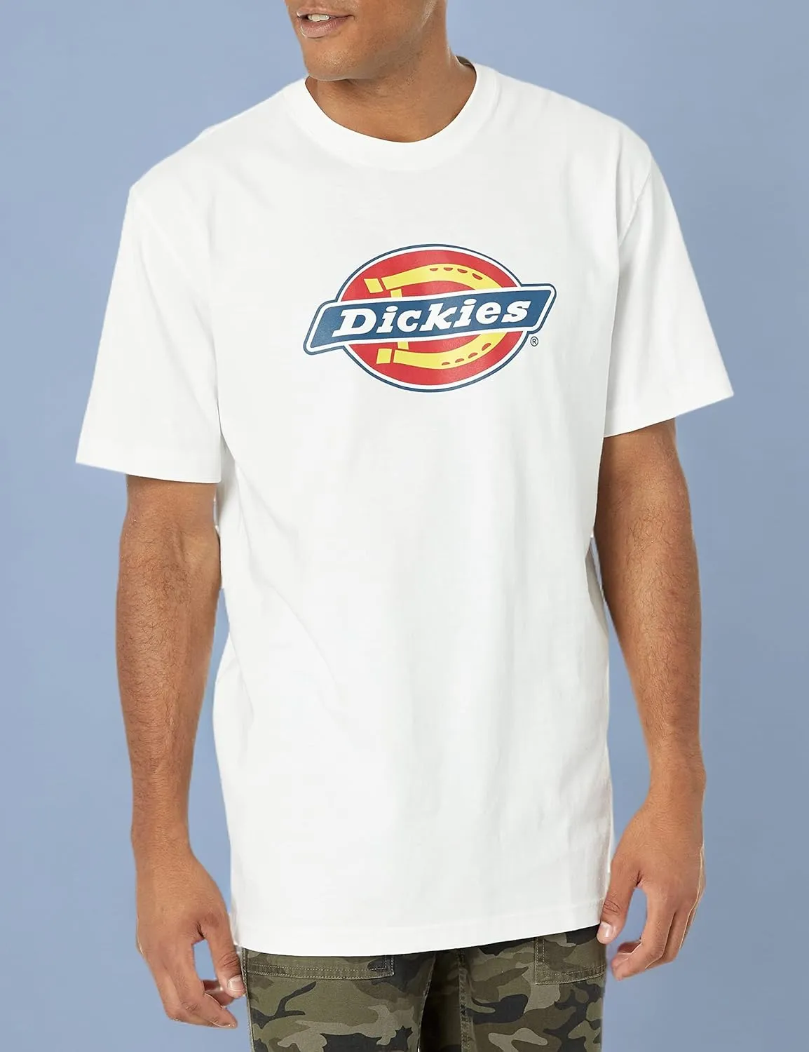 Dickies Men's Big & Tall Short Sleeve Tri-Color Logo Graphic T-Shirt