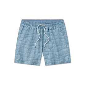Dockside Swim Trunk - Falling Lines