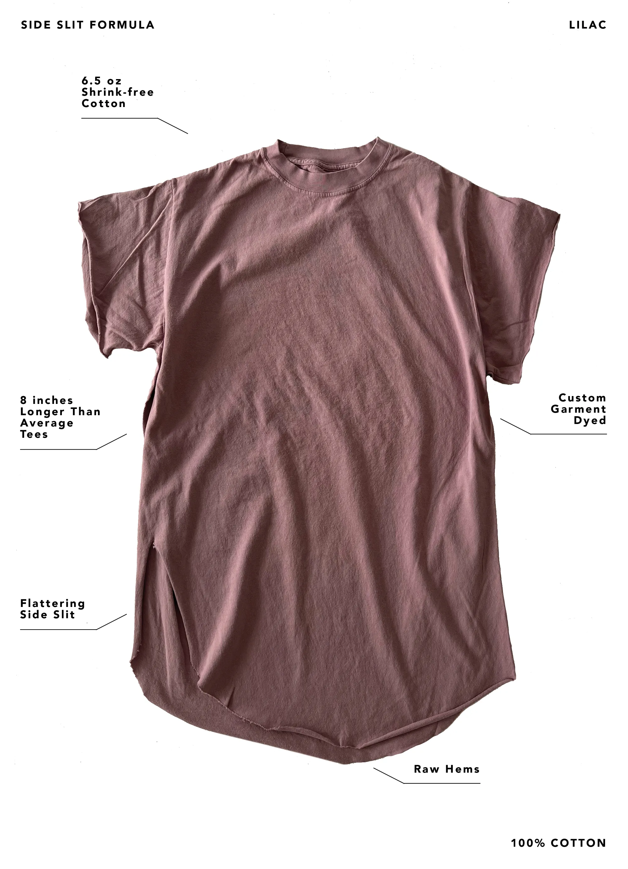 EMPATHS HAVE ALL THE FEELS SIDE SLIT TEE