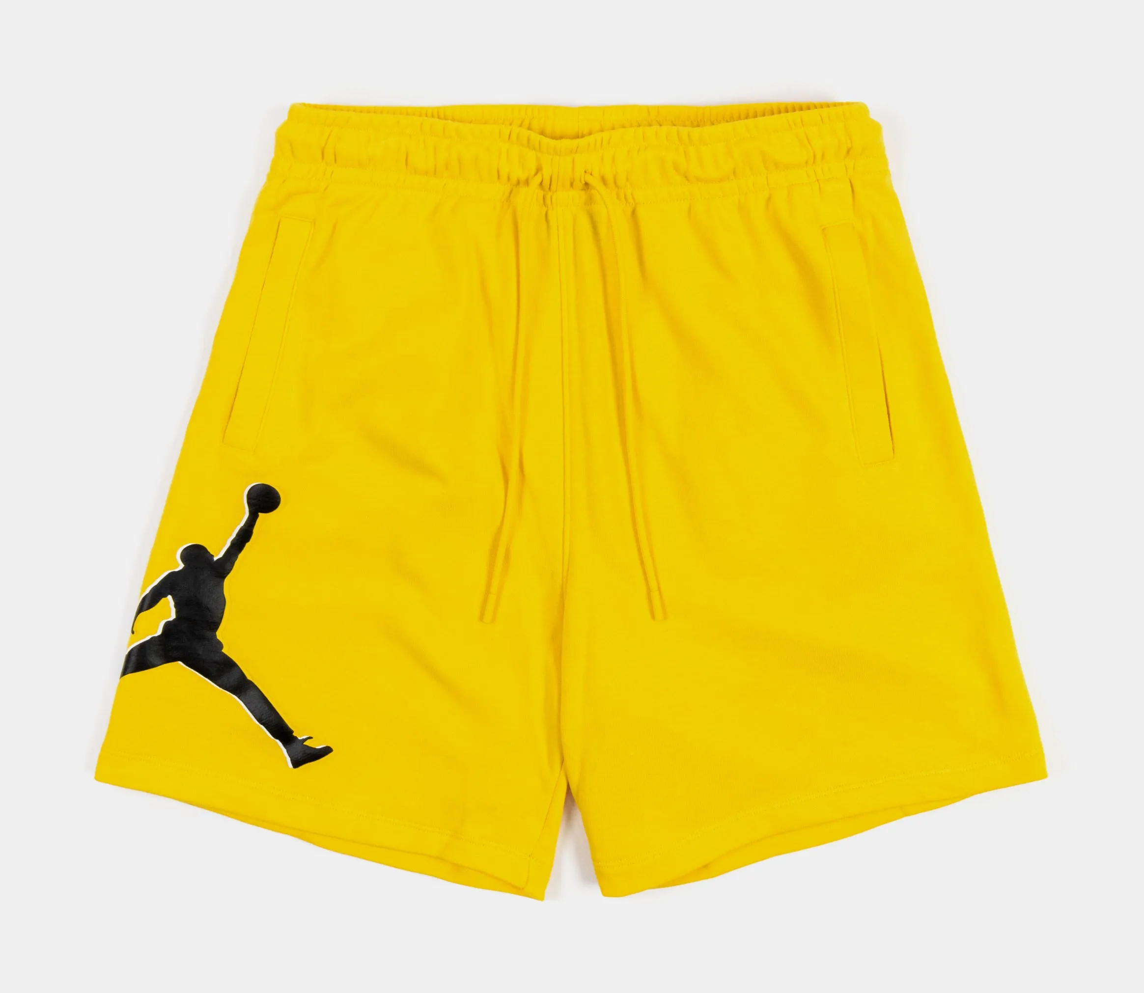 Essentials Fleece Mens Shorts (Yellow)