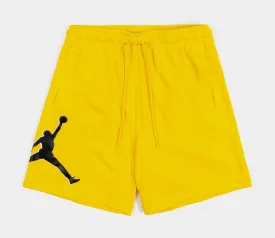 Essentials Fleece Mens Shorts (Yellow)