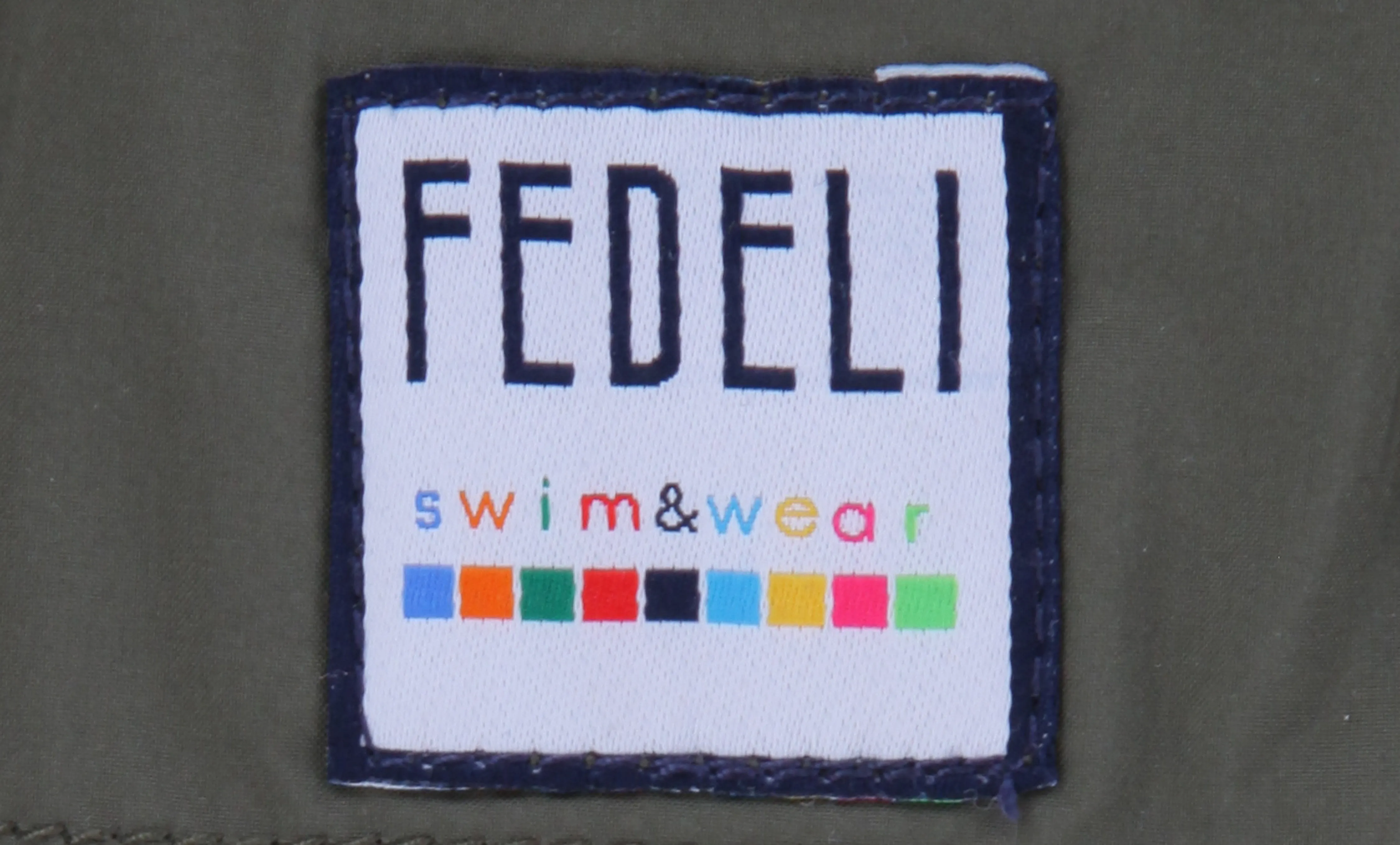 Fedeli Green Swim Shorts