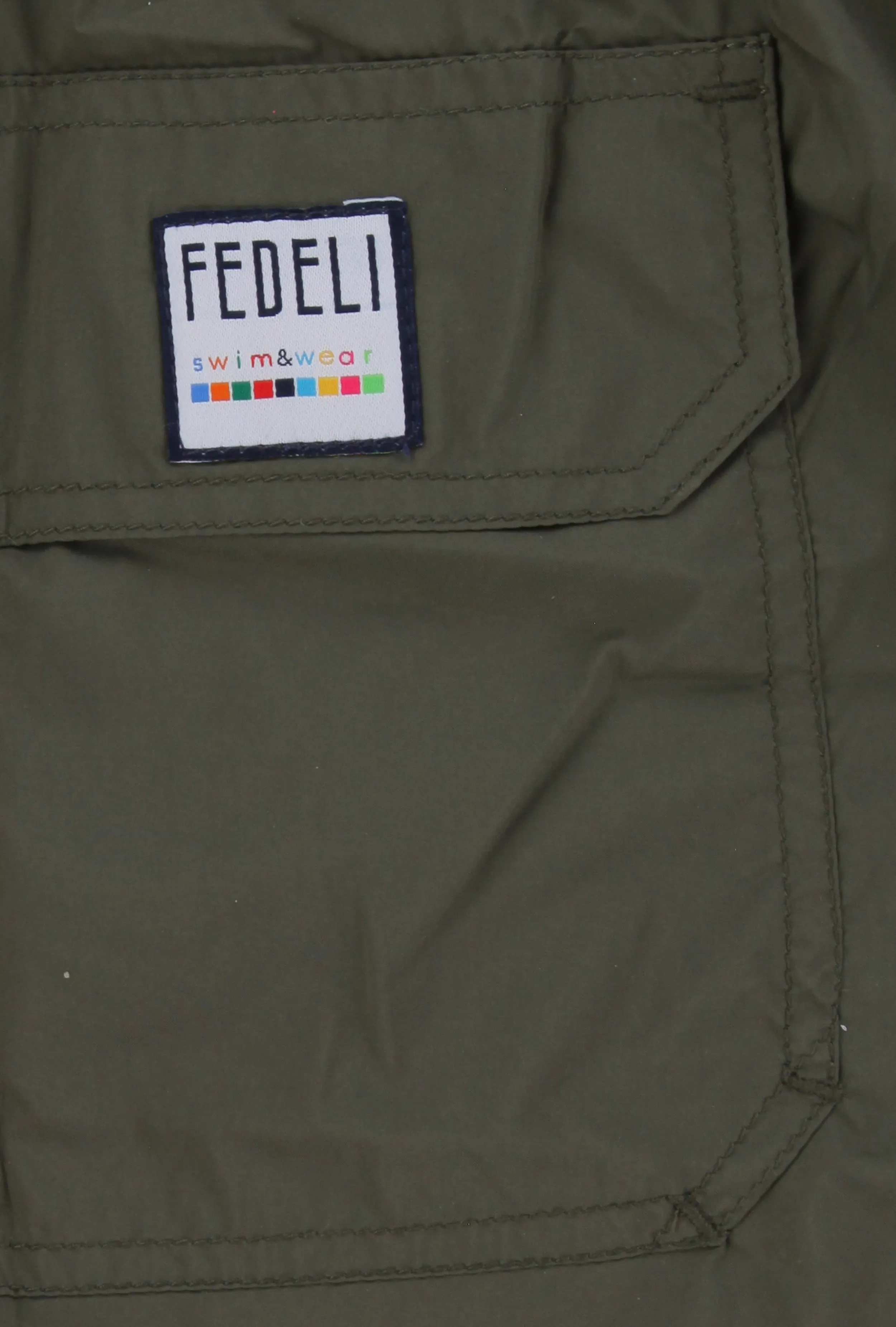 Fedeli Green Swim Shorts