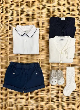 Gabardine Shorts